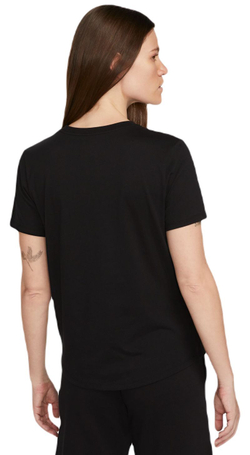 Женская теннисная футболка Nike Sportswear Essentials T-Shirt - black/white - Black