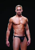 Черные мужские трусы-джоки (Размер: M-L) (Цвет: черный)