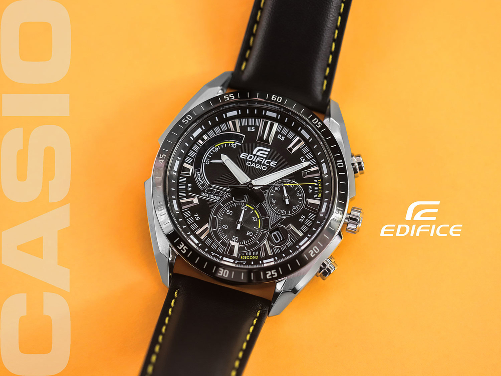 Японские наручные часы Casio Edifice EFR-570BL-1AVUEF