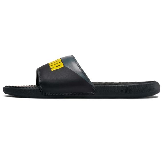 Puma Cool Cat Sport Slide 'Black Grey Yellow'