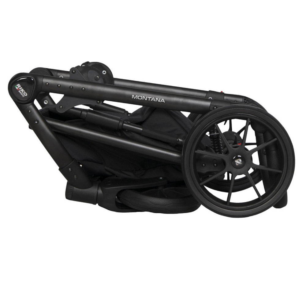 Детская коляска Riko Basic Montana Ecco 3 в 1 24 Graphite