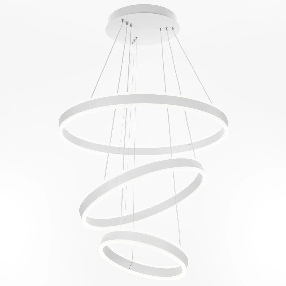 Citilux Дуэт CL719650 LED Люстра подвесная с пультом Белая