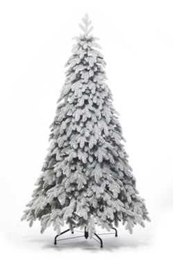 Ель Искусственная Царь елка Афродита флок 240 см