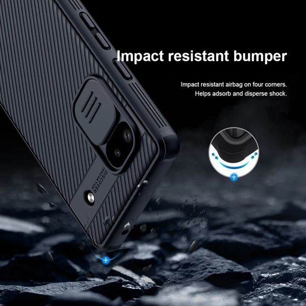 Чехол Nillkin Camshield Pro для Google Pixel 6A (Синий)