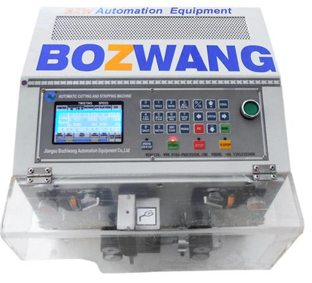Станок для резки и зачистки провода Bozwang BZW-882D