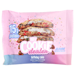My Cookie Dealer Protein, протеиновое печенье, со вкусом праздничного торта, 12 шт. по 63 г (2,2 унции)