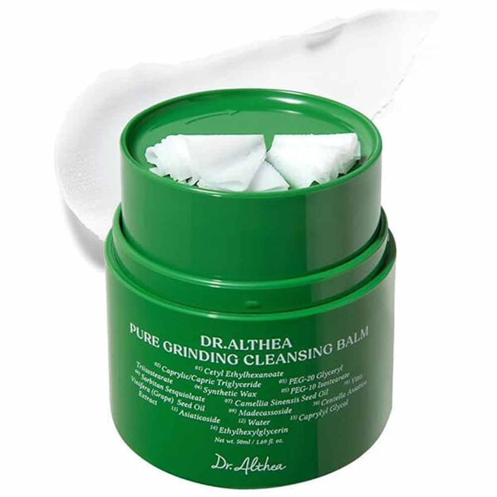 Гидрофильный бальзам для очищения кожи Dr. Althea Pure Grinding Cleansing Balm, 50мл