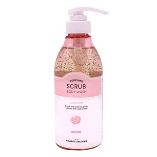 VILLAGE 11 FACTORY PERFUME SCRUB BODYWASH CLASSIC PINK Парфюмированный скраб для тела 500 мл