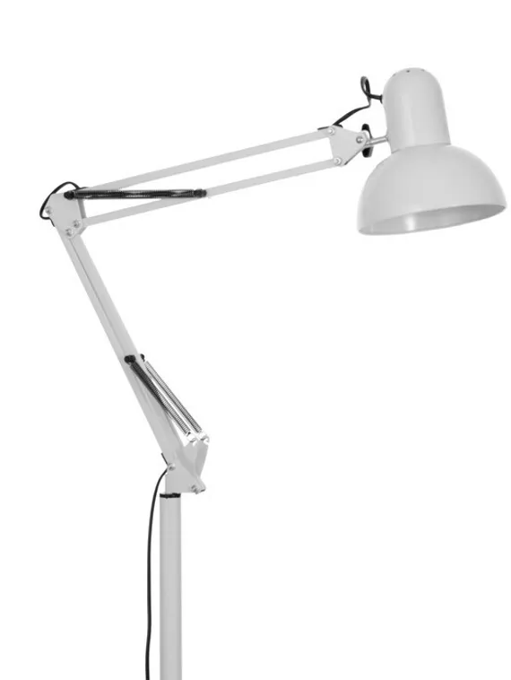 Торшер напольный 930 &quot;Валли, белый&quot; 220V E27 40W 165х28х28 см