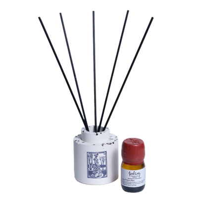 Диффузор "Княжна Мери" с полудрагоценными камнями и ароматная композиция (Посвященный «Герой нашего времени» М.Ю.Лермонтов)