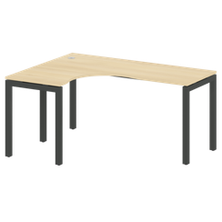 Метал Систем Куатро Стол криволинейный левый на П-образном м/к 50БП.СА-4 (L)