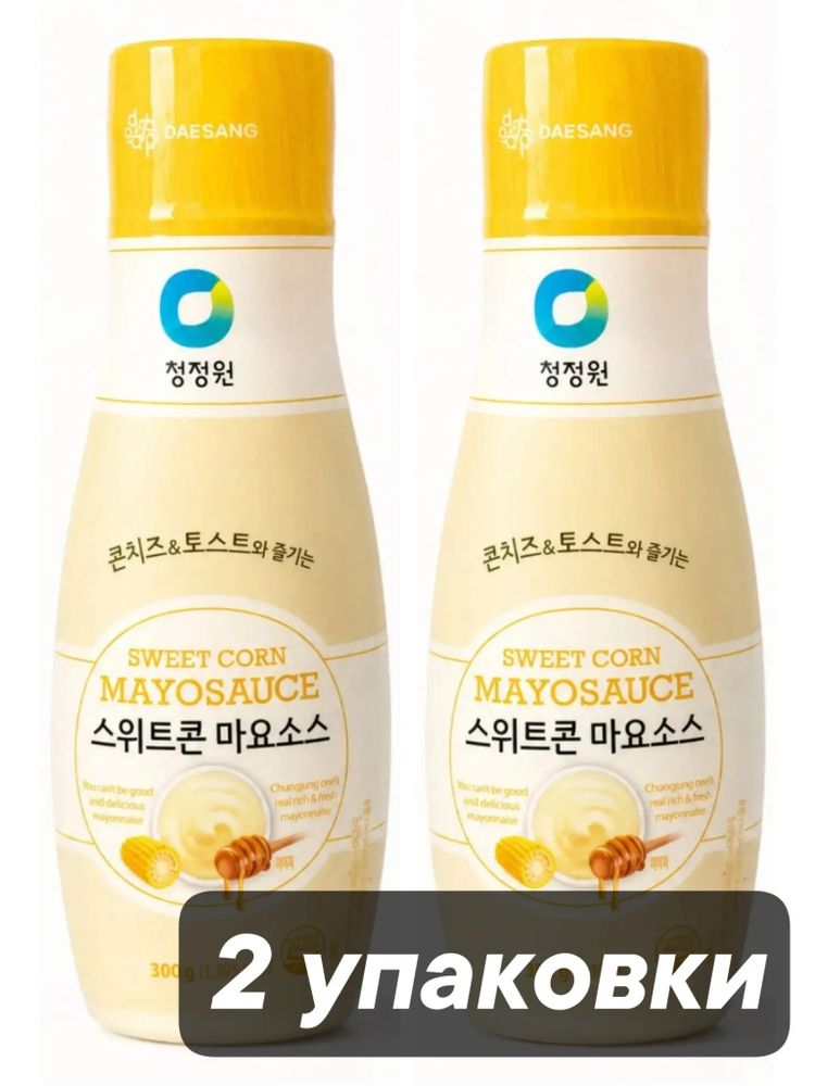 Майонез Daesang Сладкая кукуруза 300 г x 2 шт
