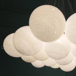 Люстра Cloyd LONATI C19 / Ø75 см - золото (арт.10422)