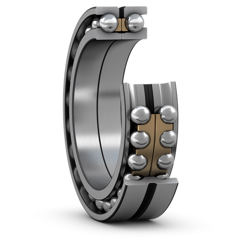 Двухрядный радиально-упорный шарикоподшипник с разъёмным внутренним кольцом и элементами для повторного смазывания 305283 D