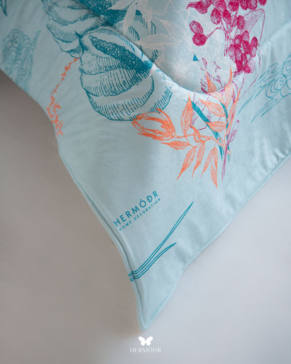 Комплект постельного белья двуспальный Chahar Bagh Hermodr 8 предметов 130220293 Иран