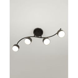 Светильник настенно-потолочный спот Rivoli Vanessa 7074-704 4хGX53 15 Вт поворотный | Rivoli