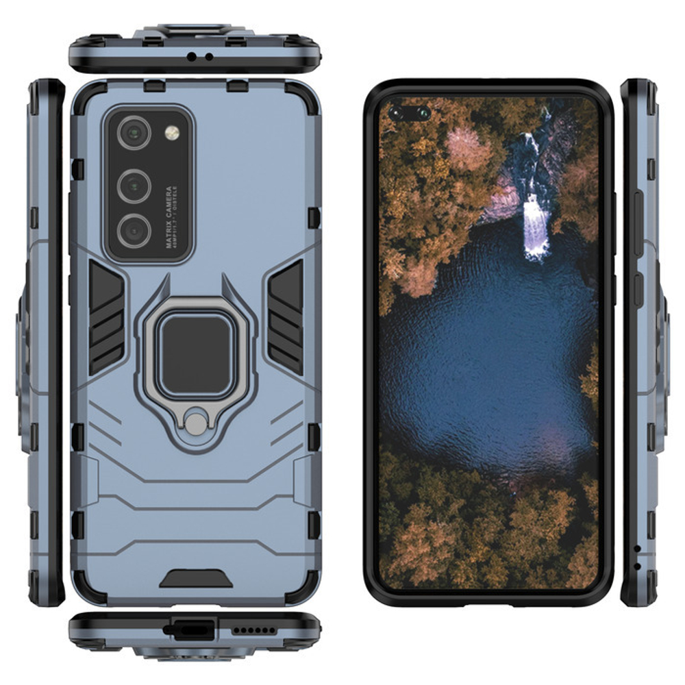 Противоударный чехол с кольцом Panther Case для Huawei P40 Pro