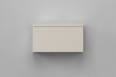 Тумба подвесная VELVEX Unit 50x27 выдв. ящик шёлк шампань