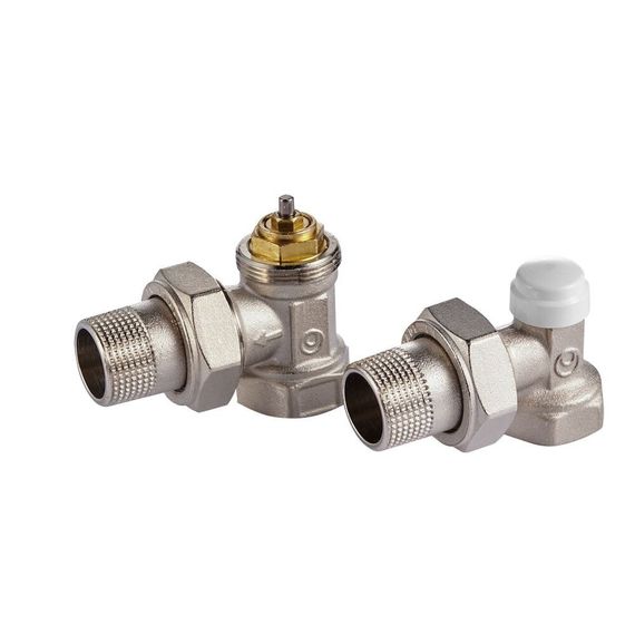 Набор термостатический Royal Thermo для радиатора угловой  1/2quot; М30х1,5 — (2)