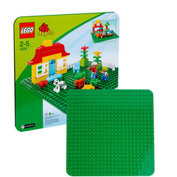 LEGO Duplo: Строительная зеленая пластина 2304 — Large Building Plate — Лего Дупло