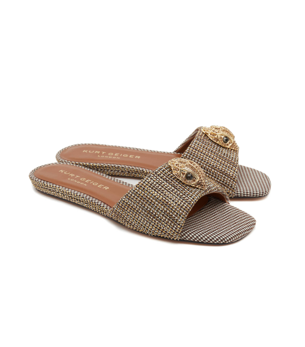 Шлепанцы 225-KENSINGTON Kurt Geiger - золотой(8496140609)