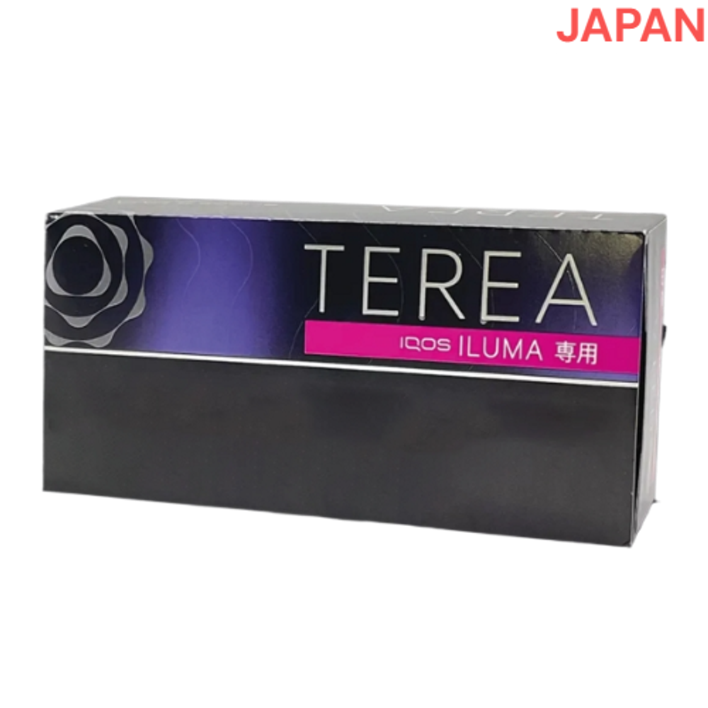 Стики Terea Black purple menthol - Япония купить в Москве с доставкой по России