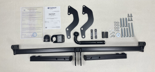 Фаркоп Гарант на Lada (ВАЗ) Niva G-L313 (с 1977 г.в.) (паспорт и сертификат в комплекте)(без электрики)