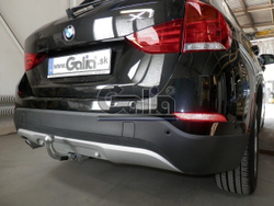 Фаркоп оцинкованный Galia B018A для BMW X1 E84 2009-2015(паспорт и сертификат в комплекте)(без электрики)