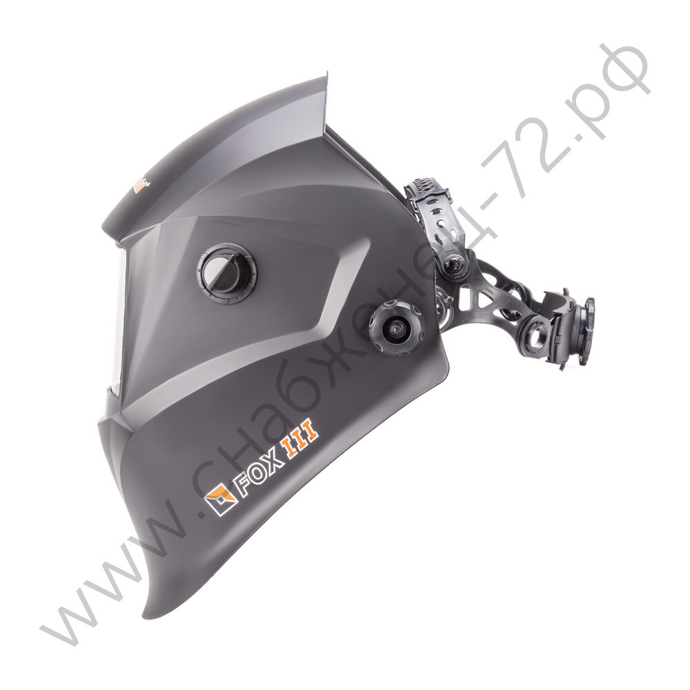 Маска сварщика FOX 3 черная (ф-р АСФ 4/9-13 с внеш. и внутр. рег.) без коробки