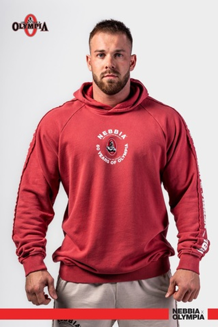 Толстовка Washed Hoodie HERITAGE 793 Красная