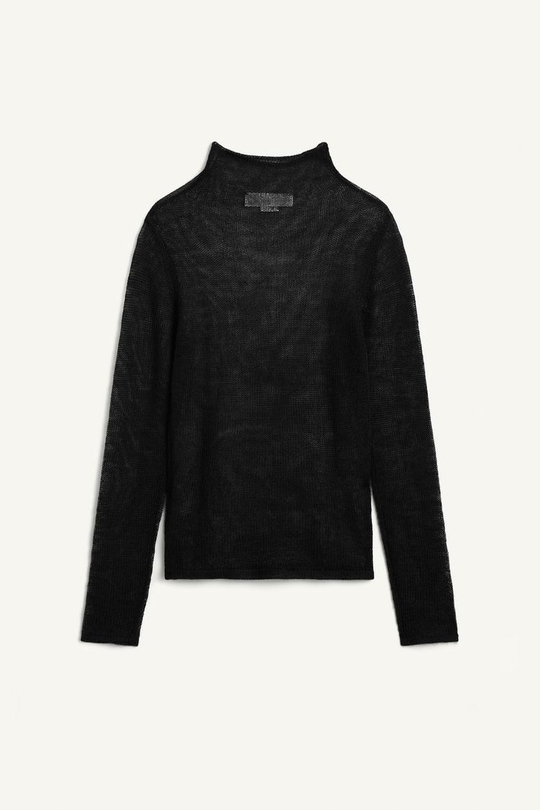 ZARA ВОДОЛАЗКА С ВОРОТНИКОМ-СТОЙКА, ТЕМНО-СИНИЙ