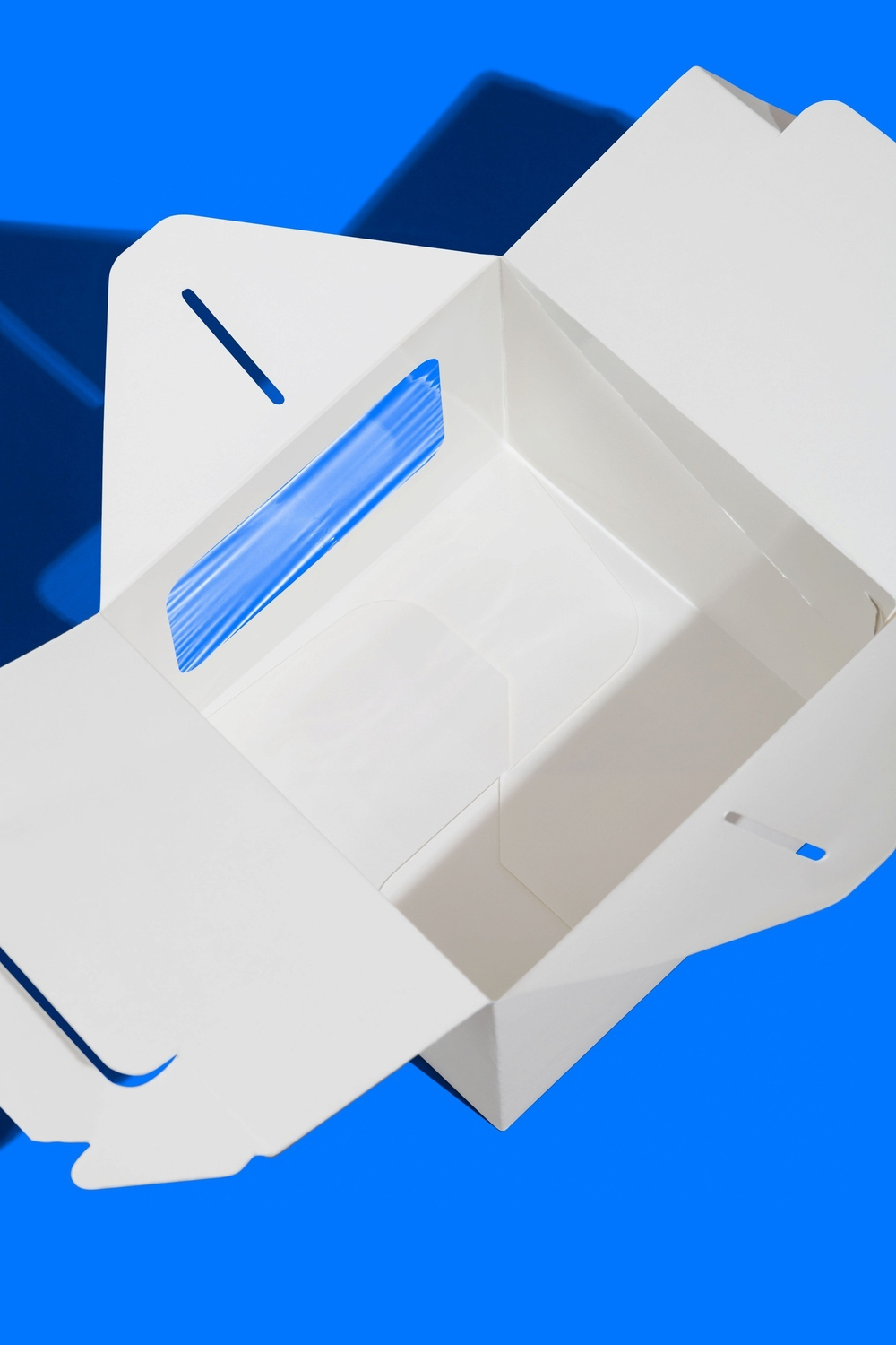 Упаковка с ложементом ForGenika JUMPL с окном белый 180*180*230 мм ST (25 шт./уп., 100 шт./кор.)