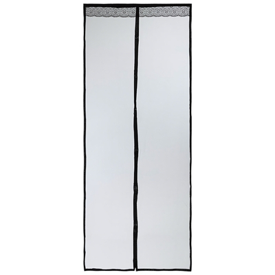 Сетка антимоскитная 220*90см на магнитах "Капутомоскито" дизайн "Птички" черная