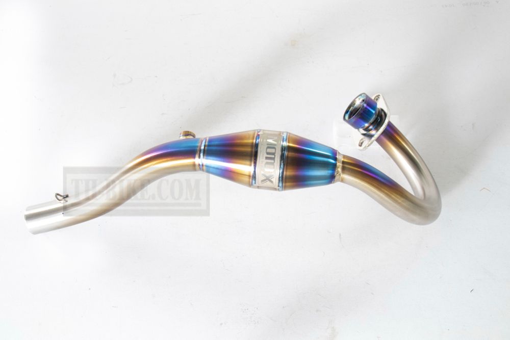 Titanium Full Exhaust System for Honda CRF250L-M-Rally (2012-2020). Made in Thailand. MOTO-X V.2