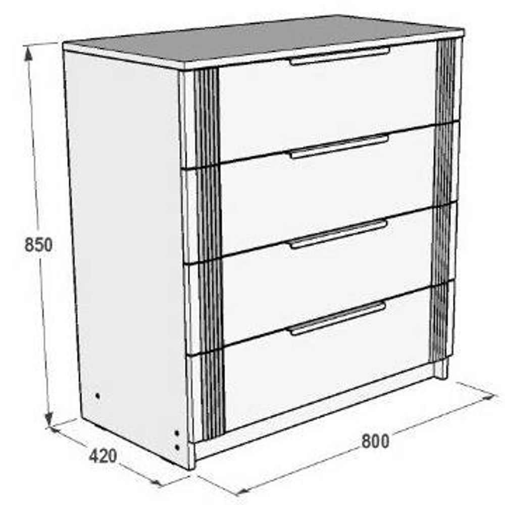 Ольга 6 Комод