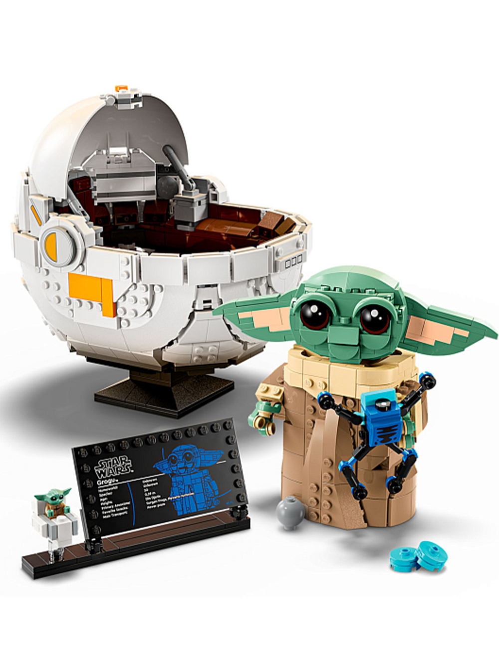 LEGO Star Wars 75403 Лего «Грогу с парящей коляской» — милый Малыш Йода 75403_УЦЕНКА