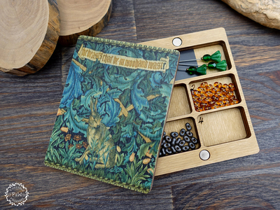 Игольница-бисерница "Лес. Заяц" У. Морриса