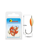 Мормышка фосфорная №06, крючок №12 (2 упакпо 10 шт) 0,08g