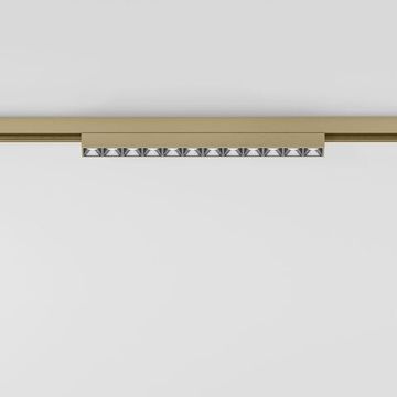 Трековый магнитный светильник LED 10W 4000K a071847 85528/01 латунь Brass Line Magnetic Elektrostandard