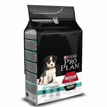 Purina Pro Plan Medium Puppy Sensitive Digestion для щенков собак средних пород с чувствительным пищеварением, ягненок