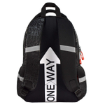 Рюкзак школьный, Феникс+, 31х44х16 см, полиэстер, аппликация из эластичной резинки, сублимационная печать, шелкография, 1 отделение (-я)