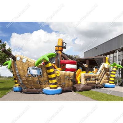 Надувной корабль "Пираты Карибского моря"