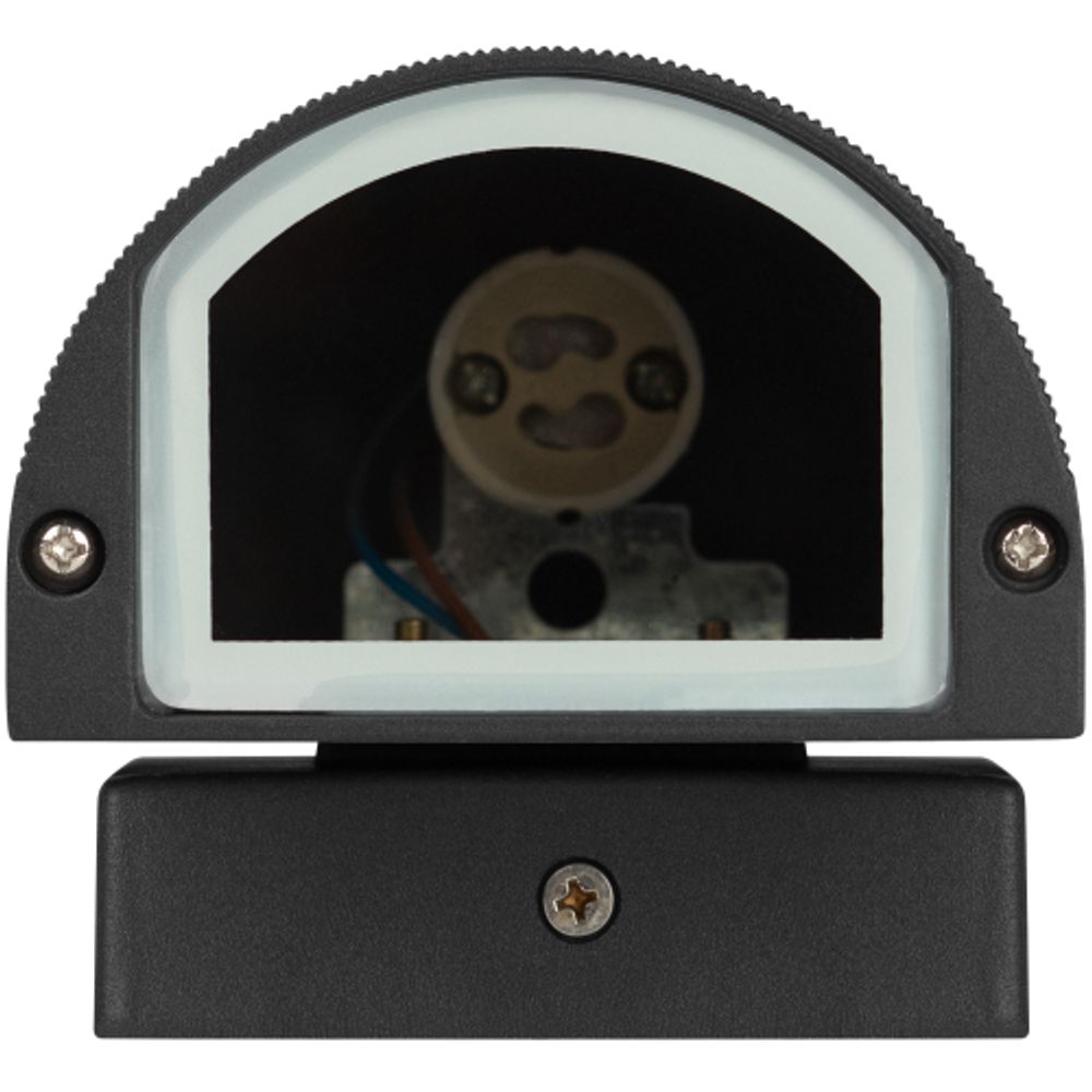 Светильник уличный настенный ЭРА «Адрия» GBW-102-BL-0160 230В 1хGU10 IP54 вверх черный