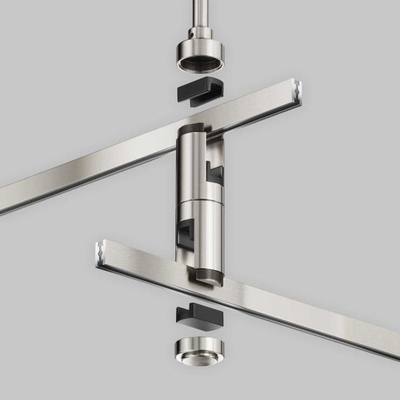 Крепление потолочное Medium двойное 300мм Maytoni Technical TRA158C-D1-PT
