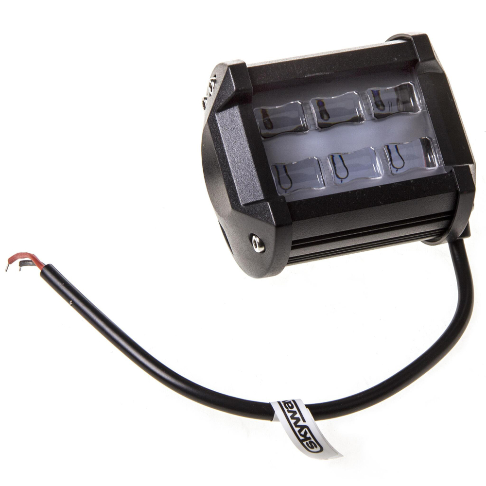 Фара дневного света 12/24 В Off-Road 18 Вт 6 LED 6000К рассеиваемый свет 98 х 65 мм Skyway
