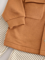 Рубашка и джоггеры в комплекте для мальчика Next E60-677, Оранжевый, Бежевый