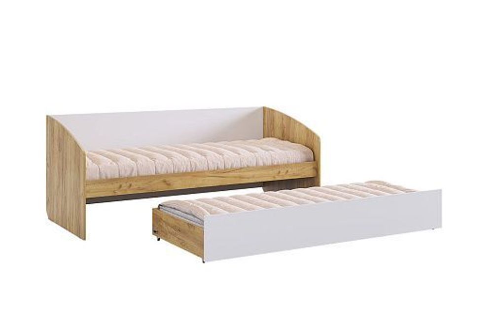 Кровать «Форсаж» (Дуб крафт золотой), ЛДСП, Мебельсон