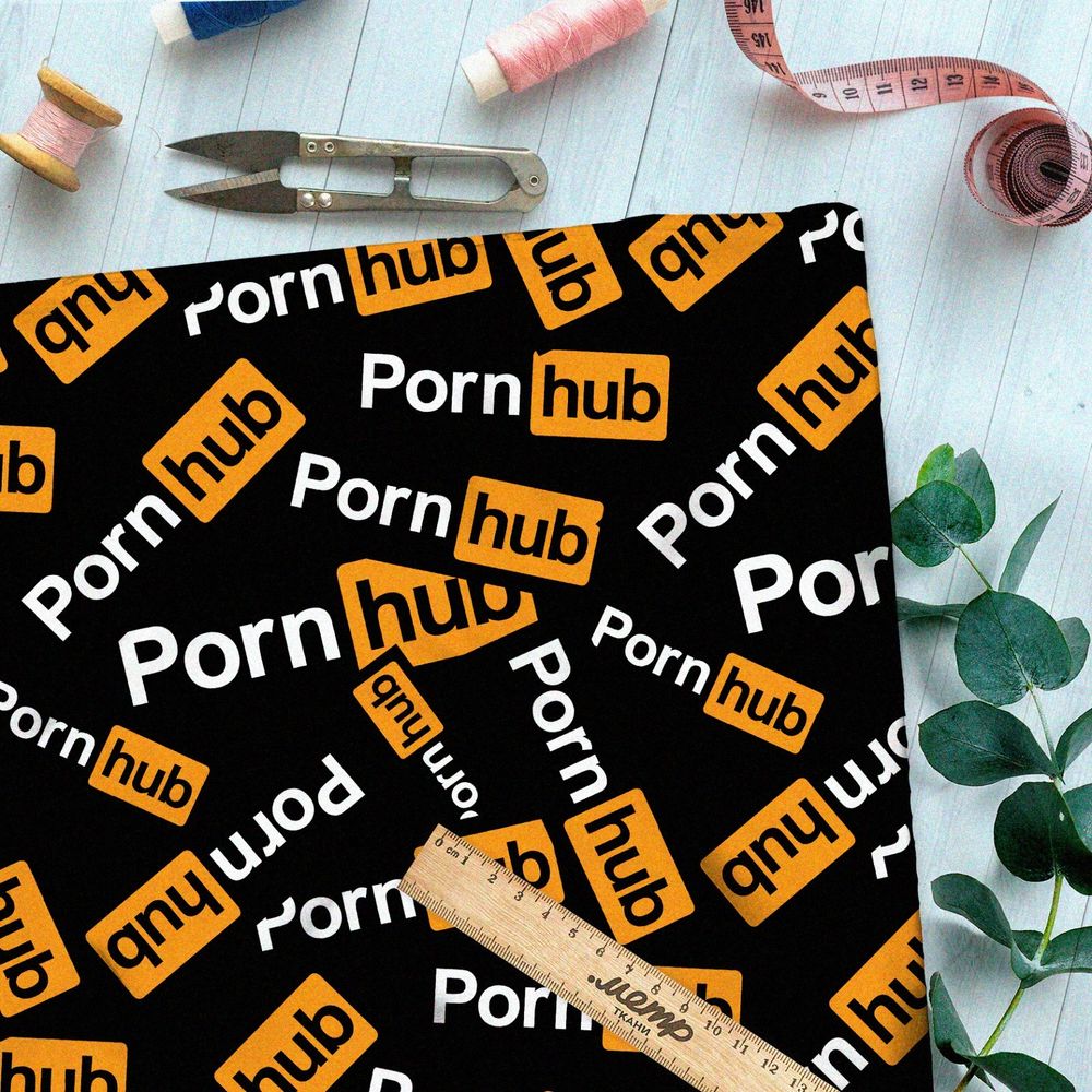 Ткань шелк Армани оранжевый «youtube»