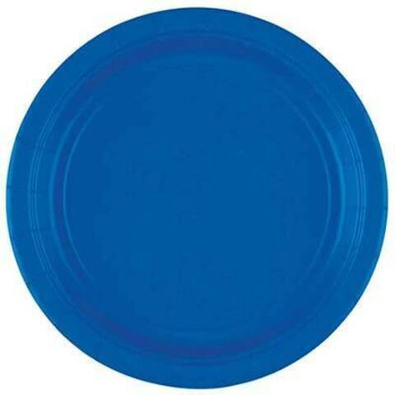 Тарелки Bright Royal Blue (Синий), 17 см, 8 шт.