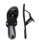 кожаное вьетнамки miller perfect TORY BURCH - черный(11743)